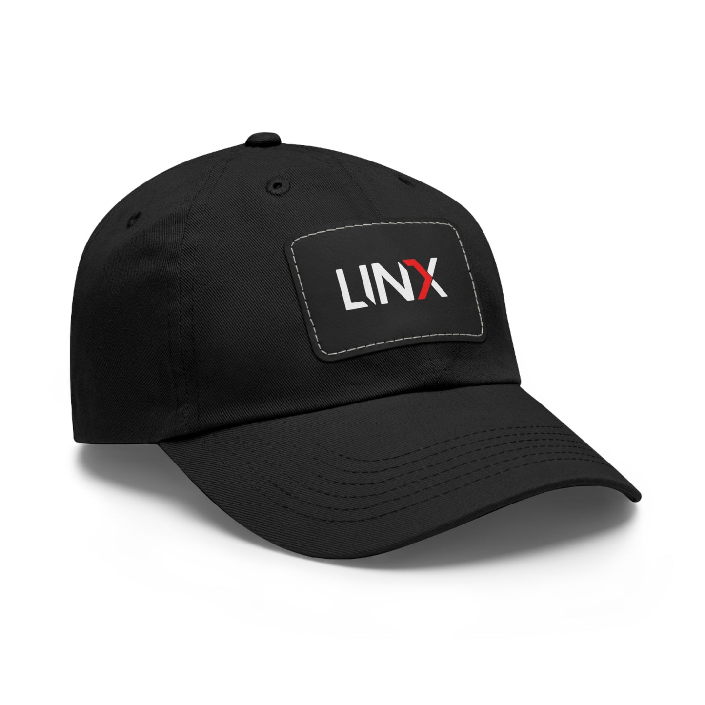 Linx Signature Dad Hat with Leather Patch (Rectangle)