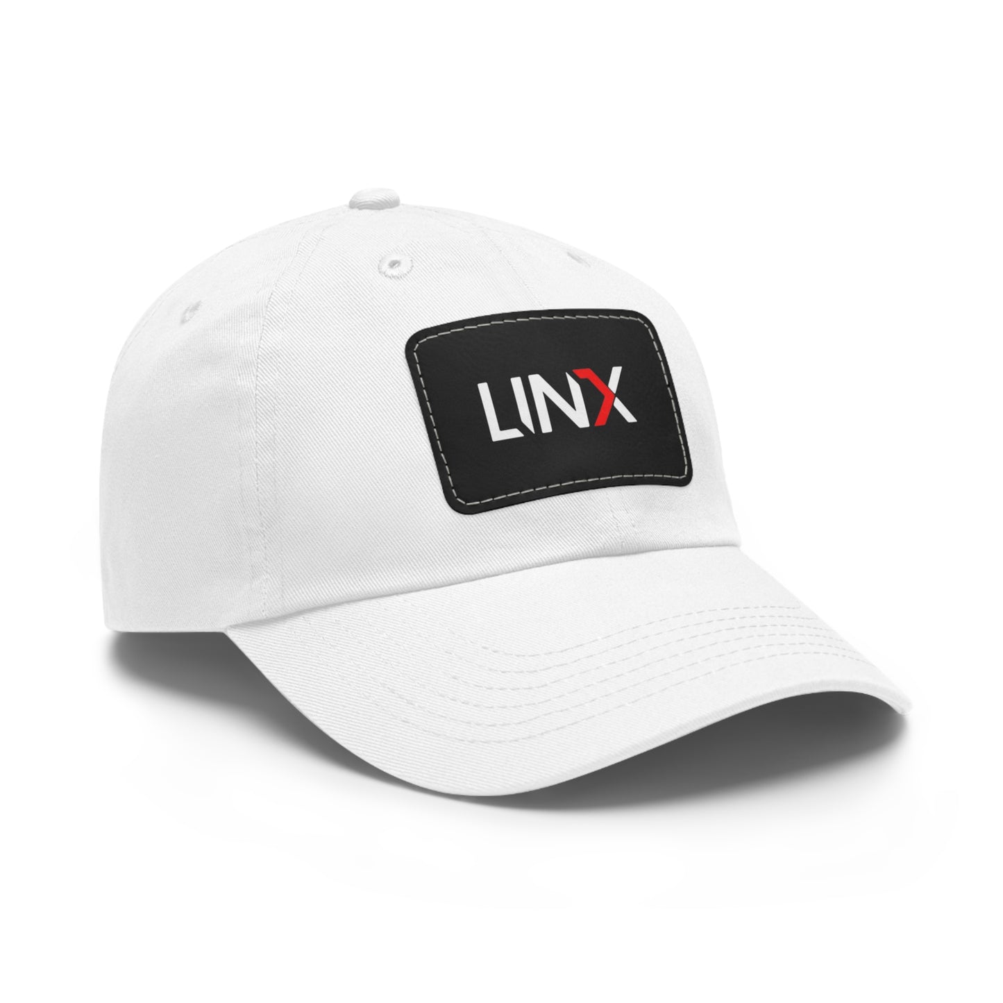 Linx Signature Dad Hat with Leather Patch (Rectangle)