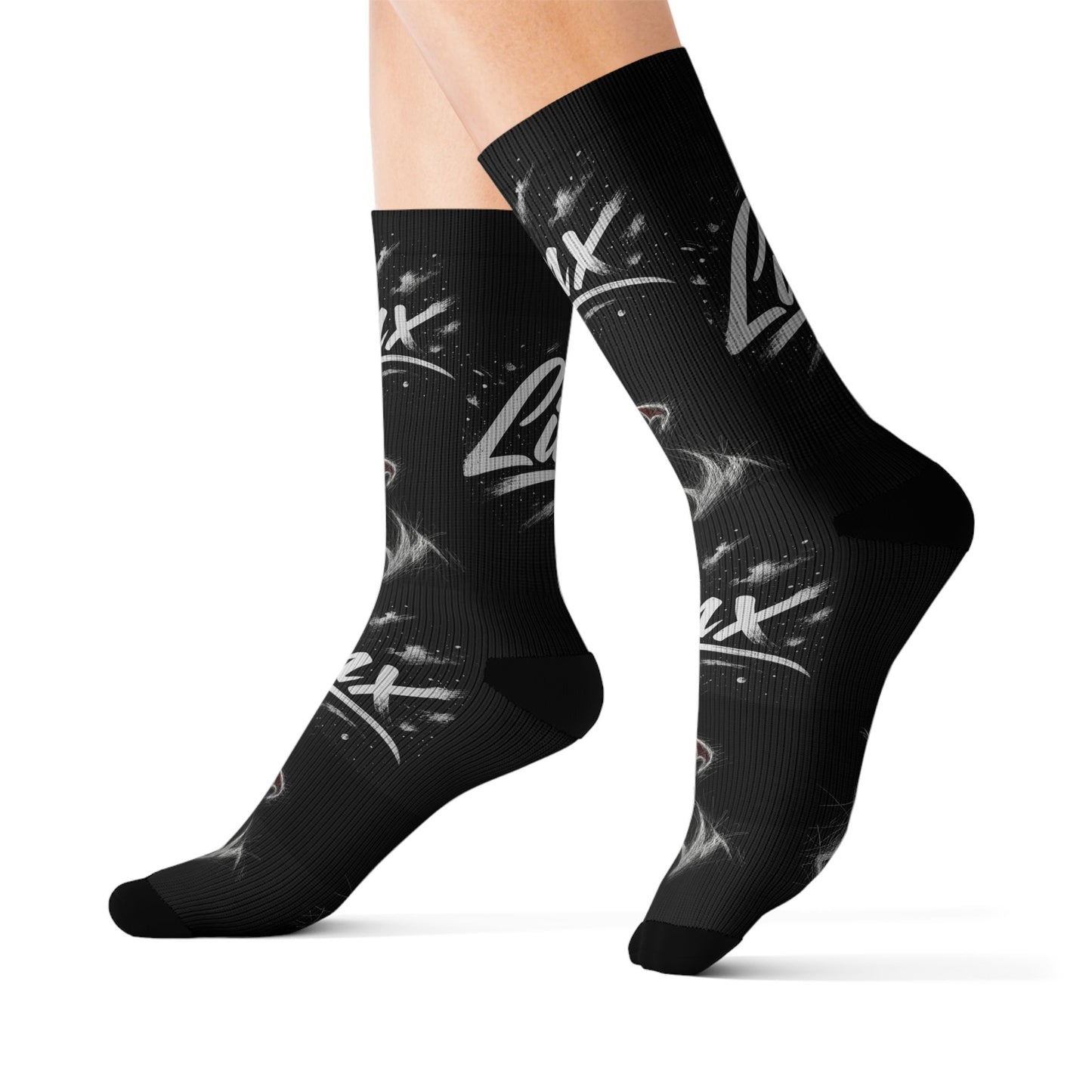 Chosen Frequency Sublimated Socks