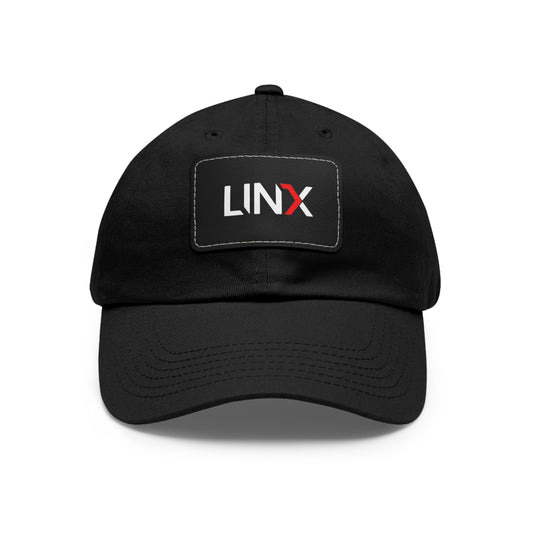 Linx Signature Dad Hat with Leather Patch (Rectangle)
