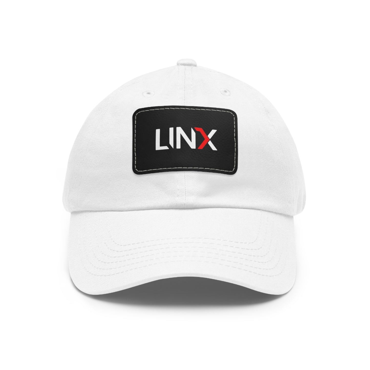 Linx Signature Dad Hat with Leather Patch (Rectangle)