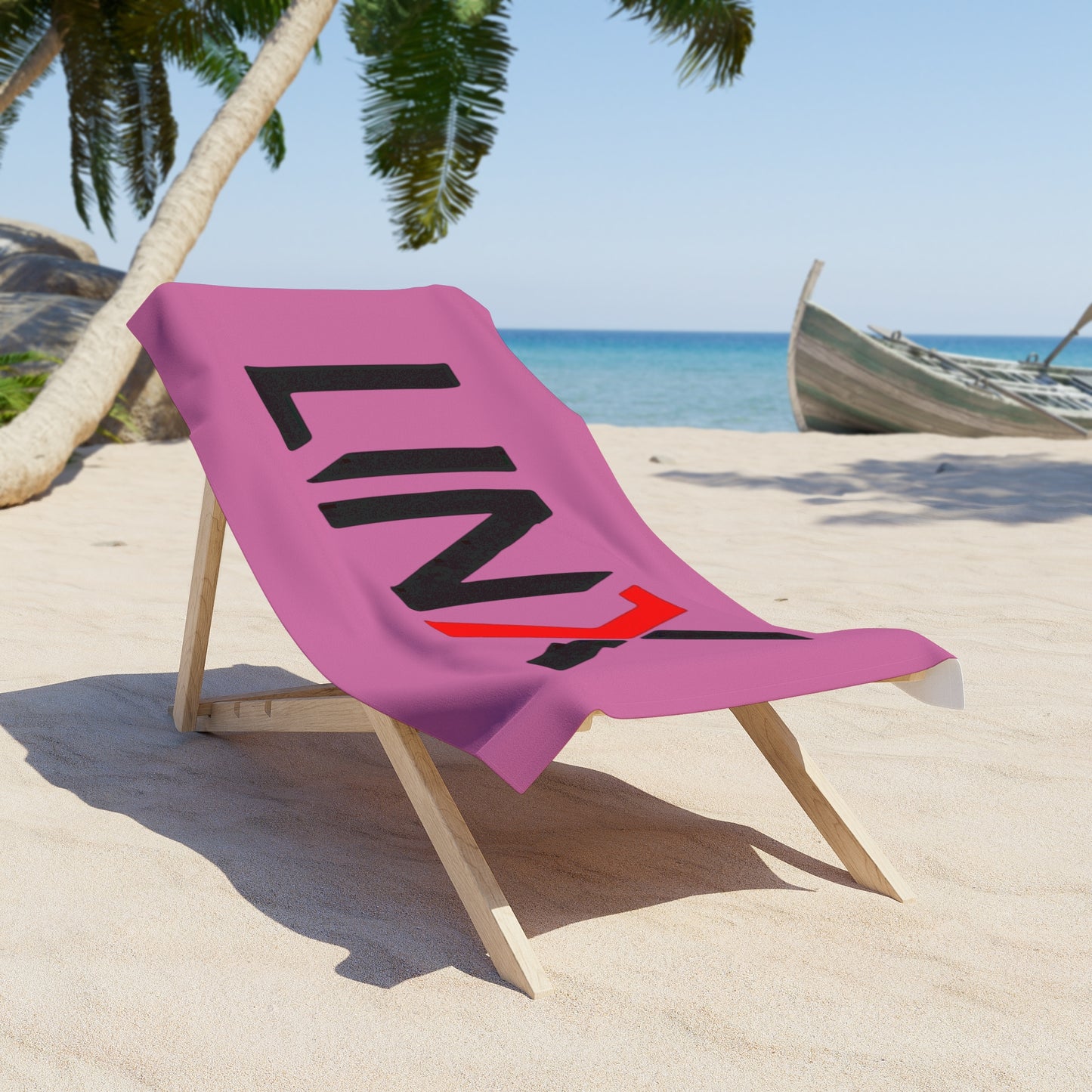 Linx Beach Towel [Pink]